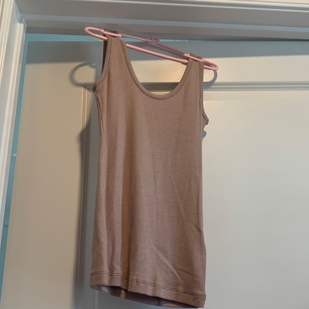 josie Rose Gold Tank Top